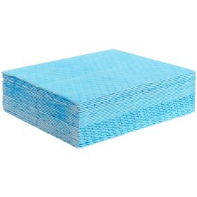 VEVOR Spill Absorbent Pads, Water Absorbing Mat Pad in Dispenser Box, 6 Gal Capacity, 15" L x19" W Polypropylene Absorbent Pad for Water