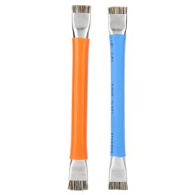 2Pcs Double Head AntiStatic Brush Safe Hard Cleaning Tools for Phone Motherboard (Option: as picture)