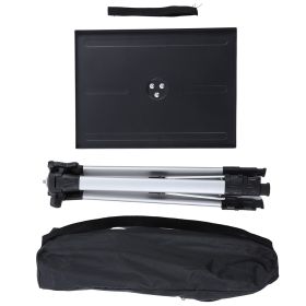 Aluminum Alloy Steel Projector Tripod Bracket 6KG 4-level Height Adjustable (Option: as picture)