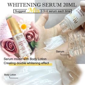 AILKE Glutathione & Vitamin C Skin Care Set, Whiten, Hydrate, Moisturizing, Skin Glowing, Even Skin Tone, For Men and Women (Color: 20ml whitening serum)